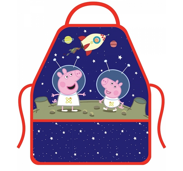 Фартук для детского творчества Peppa Pig Космос